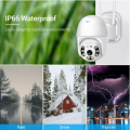 Waterproof Wi-Fi Camera Motion Voice Alert Dual Antenna IP Camera 1080P FHD H.265