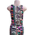 STUNNING Multi Color Maxi Dress (Size medium)