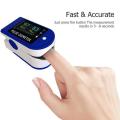 Monitored Fingertip Oximeter with LED Display