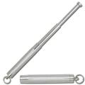 Steel Extendable Baton With Belt Pouch - Silver