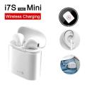 In Pods Bluetooth Wireless Stereo Earphones with Charging Case - i7S (TWS)