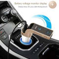 Wireless Car Bluetooth Talking & Music Streaming USB Adapter Car Charger