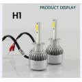 H3 LED Foglight Globes Vehicle Car Foglight Bulb Kit 6000k White - Only H3