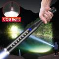 Ultra-Bright Baseball Bat Shape Flashlight - Rechargeable Torch Light LED Light with Lithium Battery