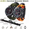 Survival Watch / Outdoor Camping Bracelet Watch