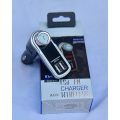 Wireless Car Bluetooth Talking & Music Streaming USB Adapter Car Charger