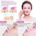Rechargeable Electric Facial Cleanser, Vibratory Massage Silicone Brush Soft Pore Cleaning Tool