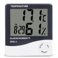 Clock with Temperature and Humidity Meter