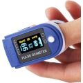 Monitored Fingertip Pulse Ox with LED Display