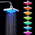 VERY COOL - 7 in 1 COLOUR CHANGING LED Rainfall Shower Head