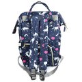 Mommy and Baby Unicorn Nappy Bag Backpack - Blue