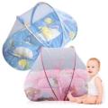 Baby Sleeping Mosquito Net Bed - Blue