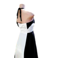 Avirate Black and White Evening Maxi Dress Size 6/XS