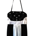 Avirate Black and White Evening Maxi Dress Size 6/XS