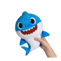 30cm  Baby Shark / 40cm daddy shark  Singing Plush Toy - Blue 30cm