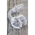 NA015 QUARTZ BANGER NAIL for DABBING - 14 mm smooth joint / Clear / Glass