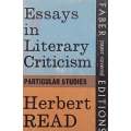 Essays in Literary Criticism: Particular Studies | Herbert Read