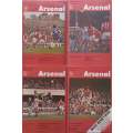 27 Arsenal Football Club Programmes for 1977-78 Season in Official Arsenal Folder, with Complimen...