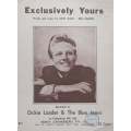 Exclusively Yours (Recorded by Dickie Loader and The Blue Jeans, SA Ed. of the Music) | Don Wolf ...