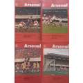 27 Arsenal Football Club Programmes for 1976-77 Season in Official Arsenal Folder
