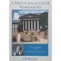 A Vice-Chancellor Remembers (Signed by Author) | G. R. Bozzoli