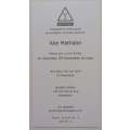 Abe Mathabe (Invitation Card to an Exhibition of his Work)