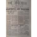 The Observer. Stalag IV B: Reproduction of a Hand-Printed Prisoner of War Wall Newspaper | David ...