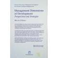 Management Dimensions of Development: Perspectives and Strategies | Milton J. Esman