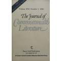 The Journal of Commonwealth Literature (Vol. XXI, No. 1, 1986)
