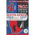 14th M.C.C. Cricket Tour of South Africa, 1956/1957, Official Souvenir Brochure | Geoffrey A. Che...