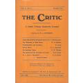 The Critic: A South African Quarterly Journal (Vol. 1, No. 3, March 1933)
