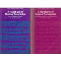 A Handbook of Musical Knowledge (2 Vols.) | James Murray Brown