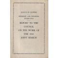 Report to the Council of the Work of the 1943 Joint Session (Economic and Financial Committees, L...