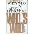 Who's Who in African Literature: Biographies, Works, Commentaries | Janheinz Jahn, et al.