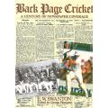 Back Page Cricket: A Century of Newspaper Coverage | E. W. Swanton