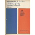 A Bibliography of Criticism of Southern African Literature in English | Barbara Richter & Sandra ...