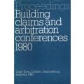 Proceedings: Building Claims and Arbitration Conferences 1980