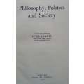 Philosophy, Politics and Society | Peter Laslett (Ed.)