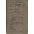 The South African Law Journal (Part II, Vol. XXV, May 1918)