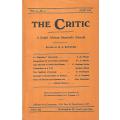 The Critic: A South African Quarterly Journal (Vol. 1, No. 4, June 1933)