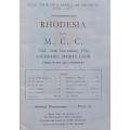 Rhodesia versus MCC (November 1956 Match Programme)