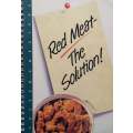 Red Meat: The Solution! (Dual Language Afrikaans/English Edition)