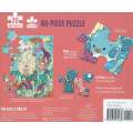 Purrmaid Paradise: 60-Piece Family Puzzle