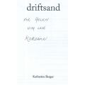 Driftsand (Inscribed by Author) | Katherine Berger
