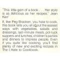 The I Hate To Cookbook | Peg Bracken