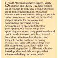 The South African Book of Microwave Baking | Marty Klinzman & Shirley Guy
