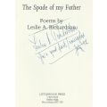 The Spade of My Father: Poems (Inscribed by Author) | Leslie A. Richardson