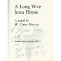 A Long Way from Home (Inscribed by Author) | W. Cotter Murray