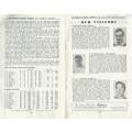 14th M.C.C. Cricket Tour of South Africa, 1956/1957, Official Souvenir Brochure | Geoffrey A. Che...