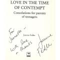 Love in the Time of Contempt: Consolations for Parents of Teenagers (Inscribed by Author) | Joann...